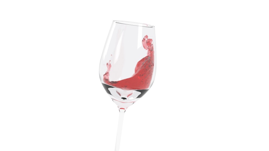 Clear Wine Glass preview image 2